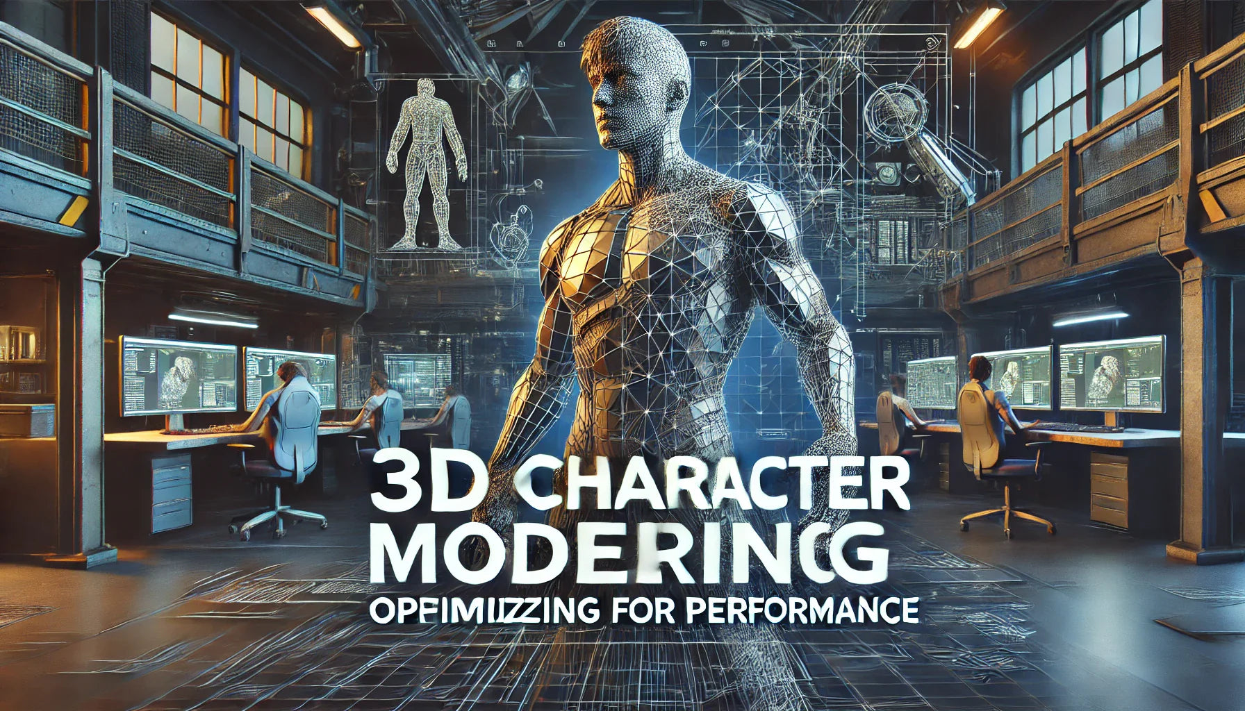 3D Character Modeling for Games: Optimizing for Performance