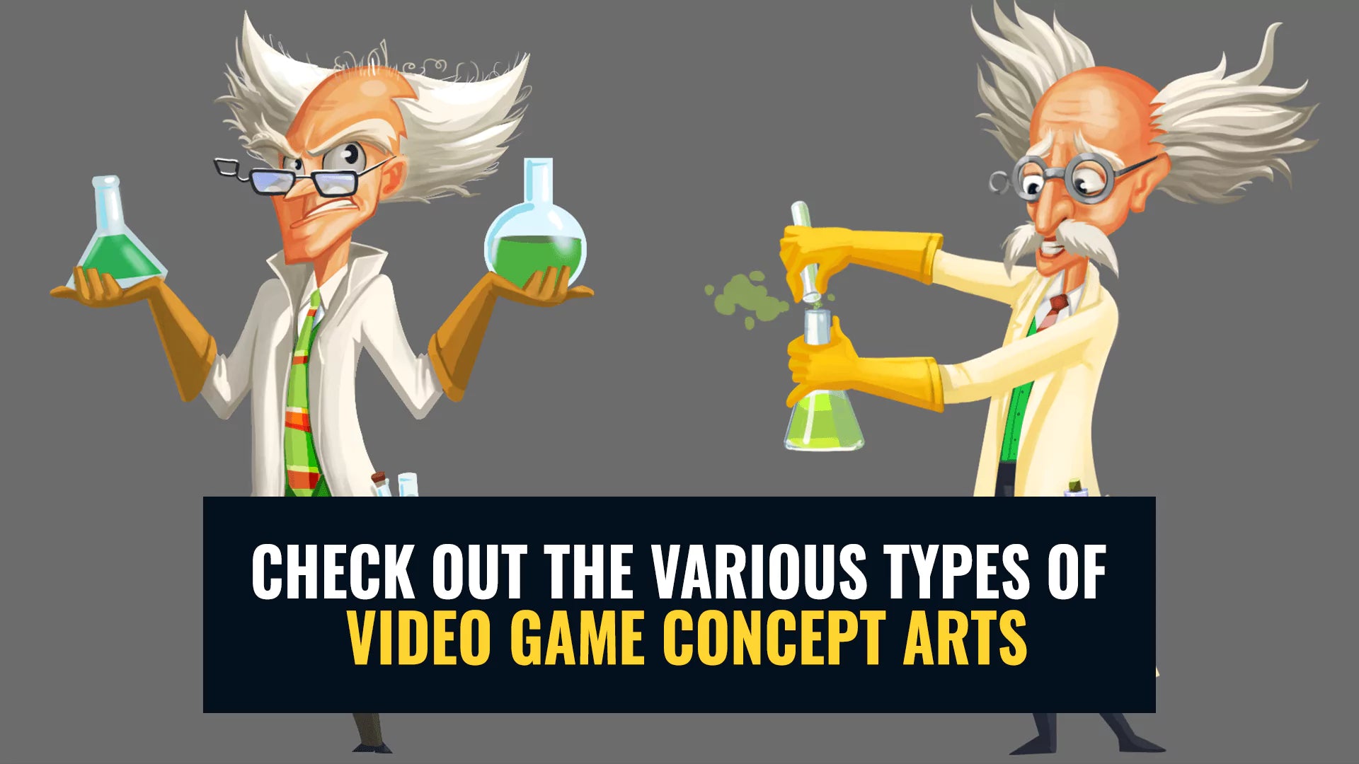 Check Out the Various Types of Video Game Concept Arts