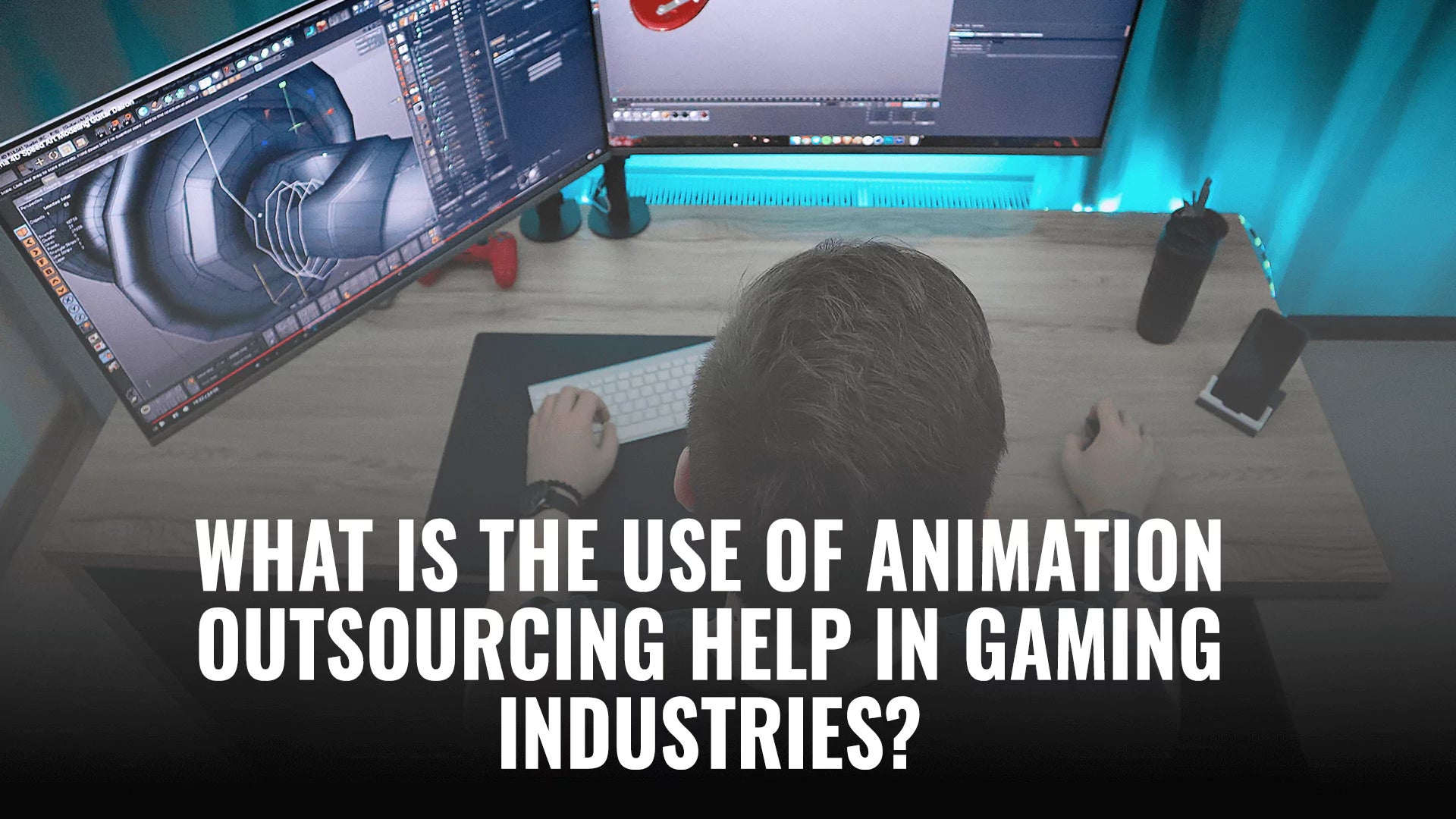 What is the Use of Animation Outsourcing help in Gaming Industries?